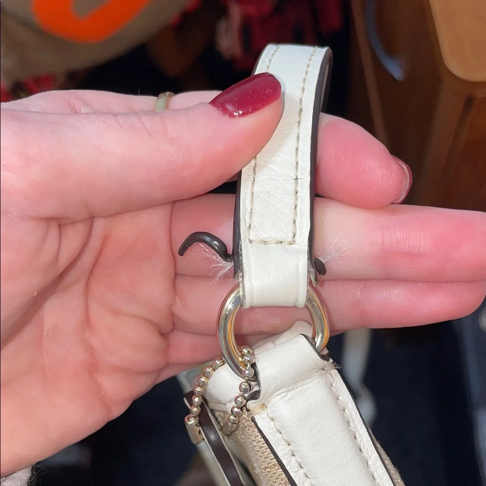 Coach Signature File Crossbody Bag